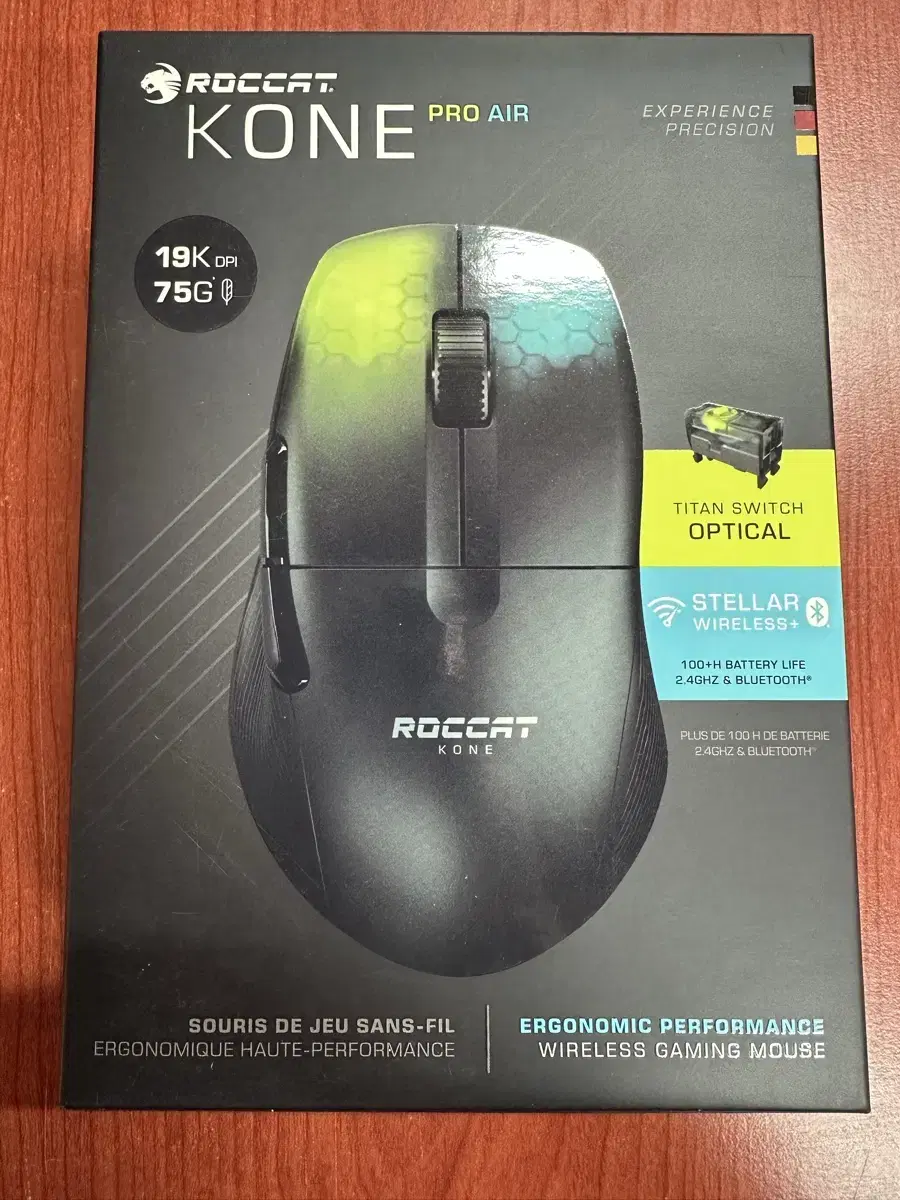 로캣 콘 에어 ROCCAT KONE PRO AIR 블랙 새상품